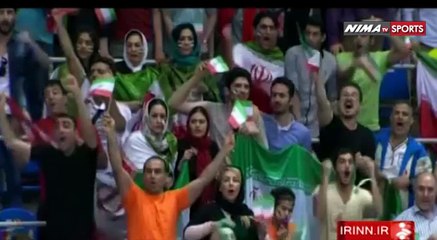 حواشی بازی دوم والیبال روسیه-ایران قهرمانی لیگ جهان  ۲۰۱۵