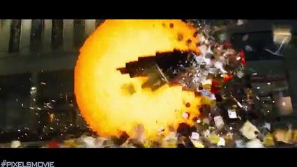 Pixels Official Trailer- Adam Sandler, Peter Dinklage Movie - Dailymotion