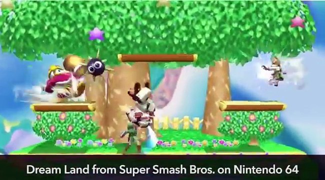Stages DLC Super Smash Bros. for Wii u & 3DS