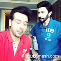 our hero Faysal Qureshi with Aijaz aslam