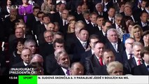 Část projevu při inauguraci Miloše Zemana