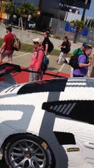 porsche 919 lego stand village gt 24 h le mans 2015