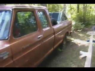 Hot Wire And Cold Start A 1977 Ford F350 Truck.