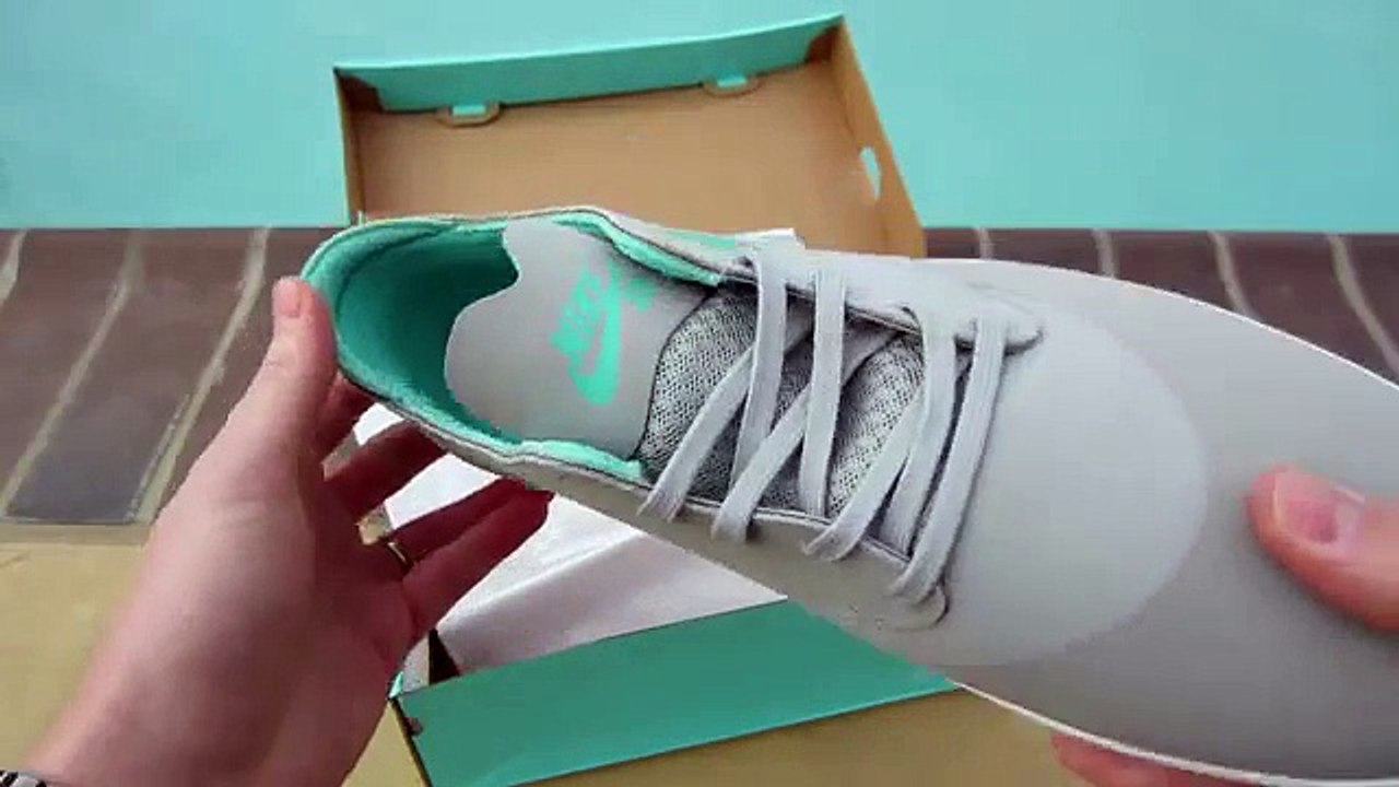 Nike SB Lunar One Shot Crystal Mint (on feet)