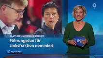 Gysi-Nachfolge: Wagenknecht und Bartsch als Fraktionsvorsitzende nominiert