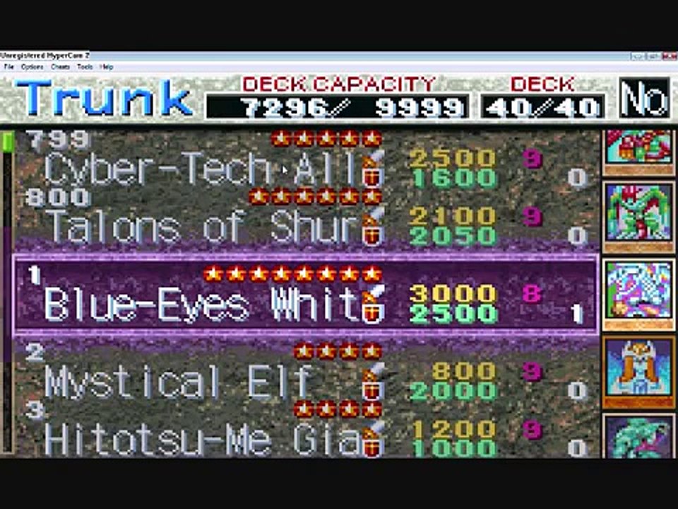 How To Cheat In Reshef Of Destruction (GBA-Yu-Gi-Oh!)