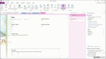 OneNote tutorial: Using templates | lynda.com