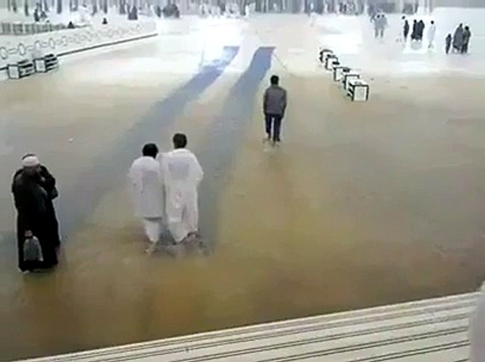 Beautiful View of Rain in Khana Kaba