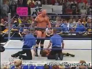 WWE SmackDown The Undertaker, A-Train, Stephanie McMahon segment