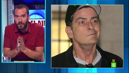 Jorge Ponce- 'Charlie Sheen iría de almejas hasta las cejas' - En el aire