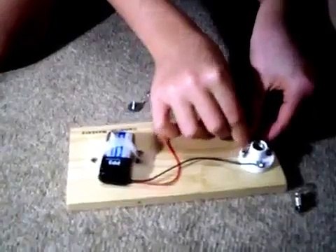Light Bulb Experiment | science fair experiments, | chemistry experiments,