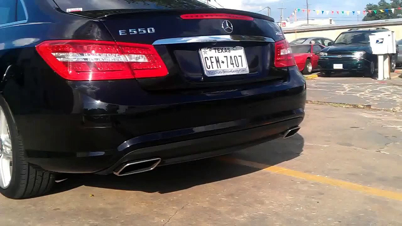 2011 Mercedes E550 RennTech Headers Installed - Exhaust sound after install.