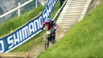 Aaron Gwin gagne la Coupe du Monde de descente VTT sans chaîne