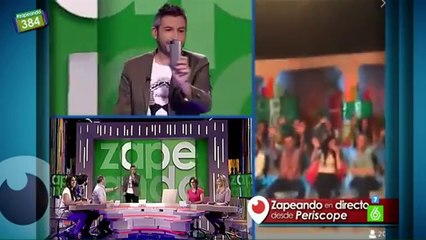 Periscope se ‘sienta’ en la mesa de 'Zapeando' para mostrar otra perspectiva del programa
