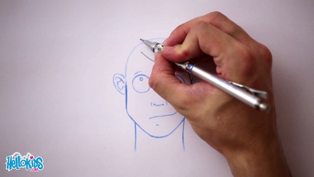 Zeichnen Sie eine Frisur: Der Vollpony