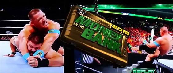 WWE Money In the Bank John Cena STF KEVIN OWENS - Kevin Owens Injurs John Cena REVIEW