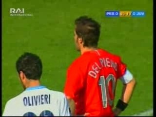 Penal fallado por Del Piero