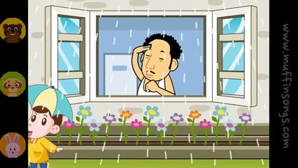 Rain, Rain, Go away | Family Sing Along - Muffin Songs