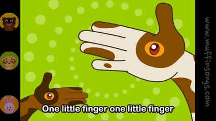 One Little Finger| Family Sing Along - Muffin Songs