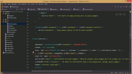 Tutoriel PHP : Gestion d'un compte membre (refactorisation)