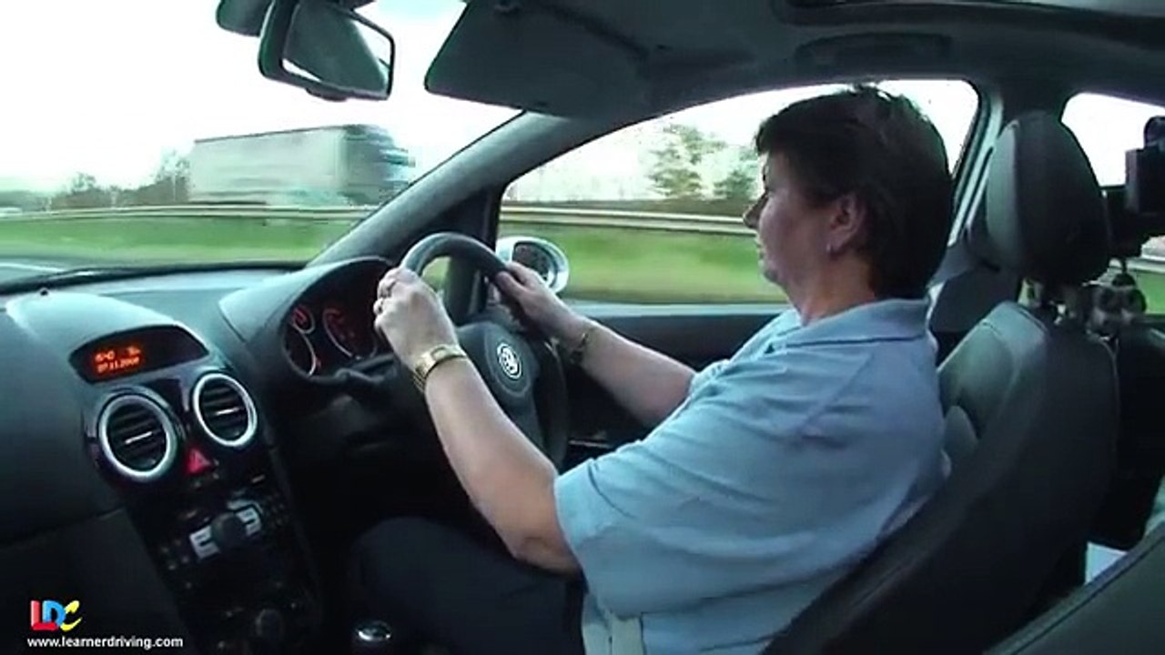 LDC driving lesson 12 - Dual Carriageways - key learning points