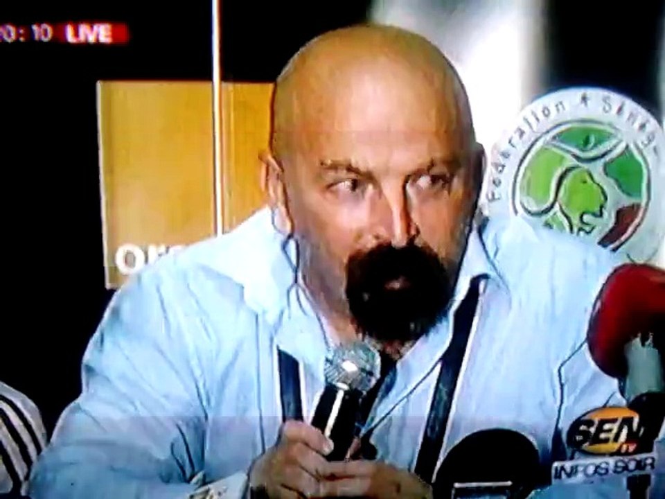 réactions du sélectionneur du Burundi après le matche contré le Sénégal