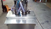 vertical filling machine liquid detergent lotion cream filler semi automatic for indonesian customer