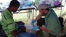 Amputee rehab begins in Port-au-Prince Haiti