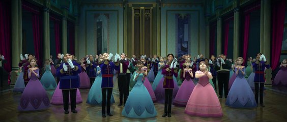 『アナと雪の女王』本編映像（チョコの香りに誘われて...）