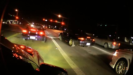 Bolt on EVO 10 vs Stock C6 Corvette and RB26 240SX