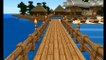 Minecraft- Paradise Islands - Huts, Tennis and Volleyball court