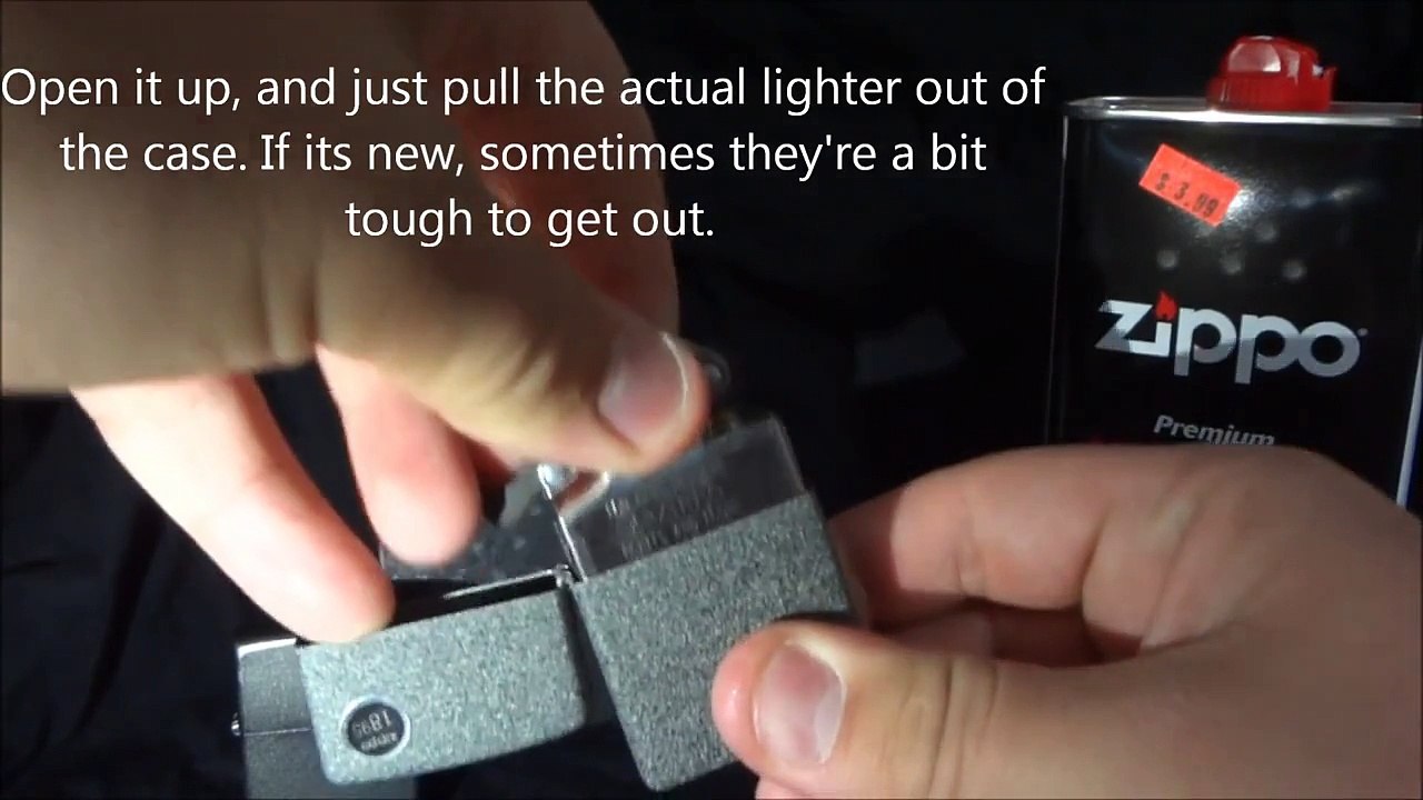 How To Fill or Refill a Zippo Lighter