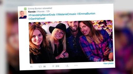 Geri Halliwell Unites With Fellow Spice Girls At The Isle Of Wight Festival