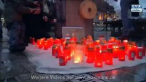 Aktion Fair Play gegen Hundemorde in der Ukraine - 80 Teilnehmer bei Kundgebung in Leipzig