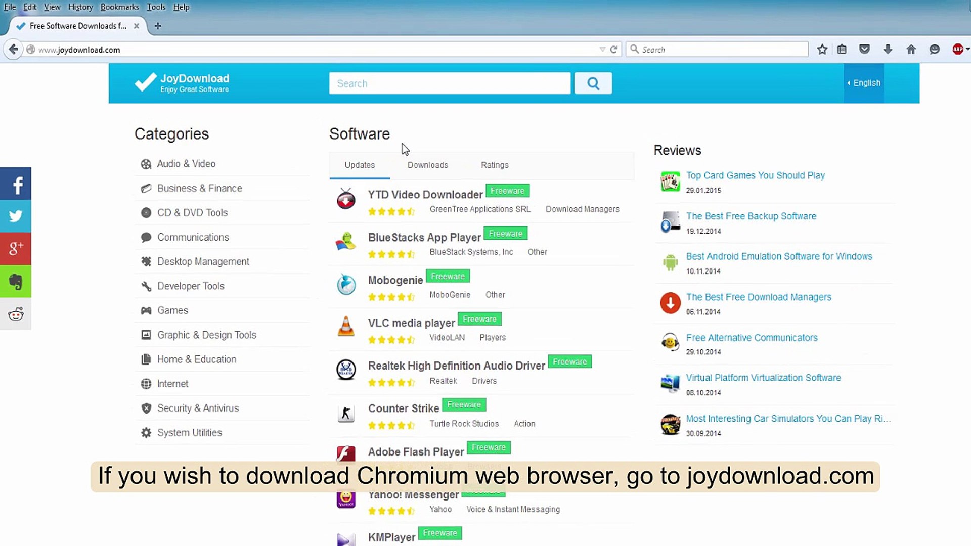 How to download Chromium