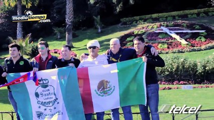 El 'Fan del Tri' no estuvo solo en Viña del Mar y Valparaíso.