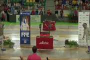 Fête des Jeunes 2015 - Finale sabre hommes  Florian Schickele  vs Maxence Jouannet