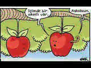 Eğlenceli ve Komik Çocuk Şarkısı Elma Kurdu