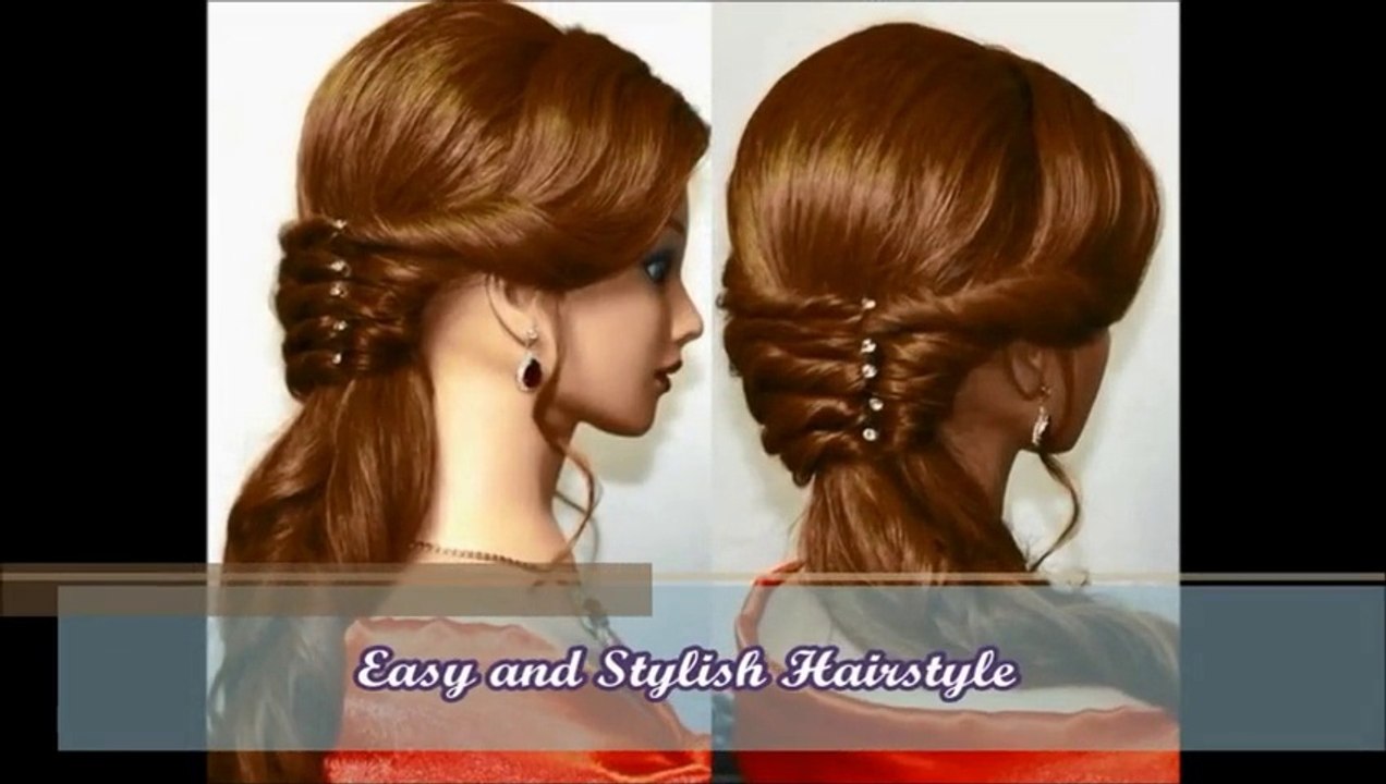 Easy and Stylish Hairstyle - video Dailymotion