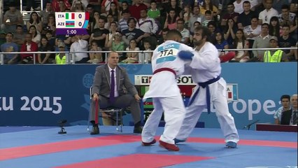 Karate _ Baku 2015 м 75 кг