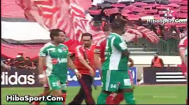 wydad vs raja 2-1 BUTS + TIFO wac vs rca 2-1 2014 ملخص ديربي الوداد والرجاء 2-1