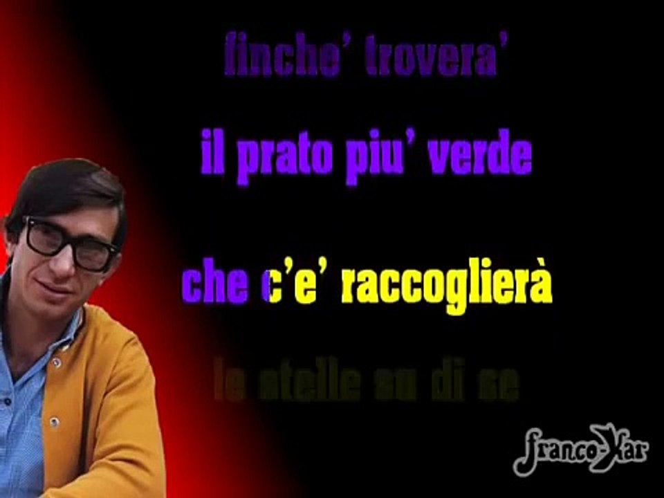 Il cuore é uno zingaro -NICOLA DI BARI karaoké italien collection BULLA