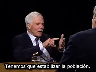 Ted Turner On Genociding 95% Of The Population Of Useless Eater Sheeple (Cattle)