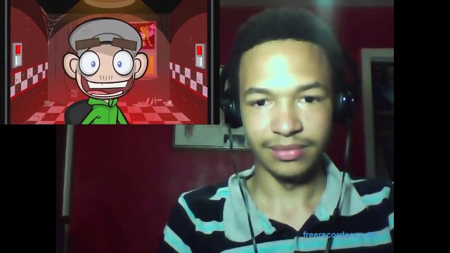 Blind Reaction to: Five Nights At Freddys Jacksepticeye Animation