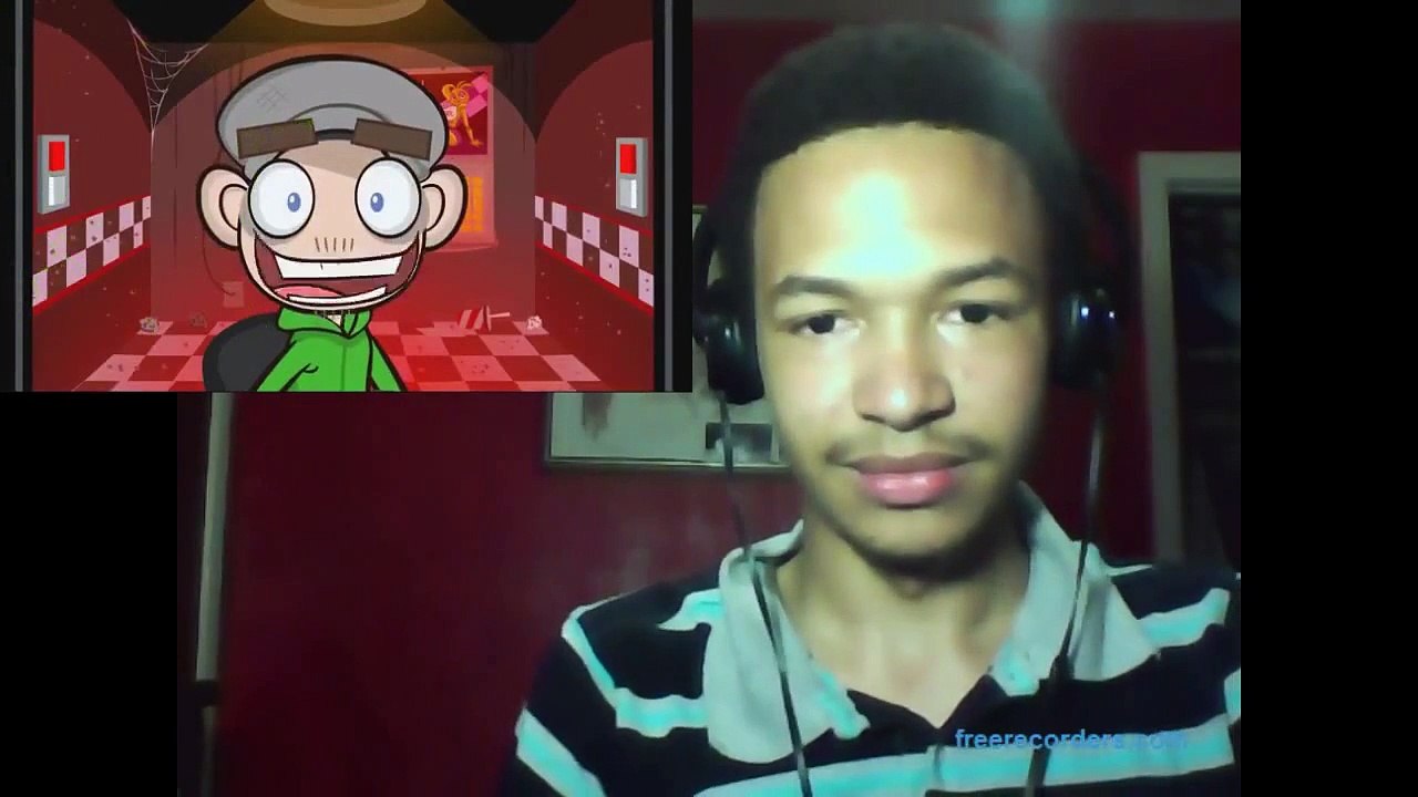 Blind Reaction to: Five Nights At Freddys "Jacksepticeye Animation"