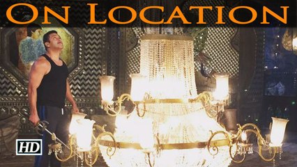Watch Salman Khan Shooting for Prem Ratan Dhan Payo