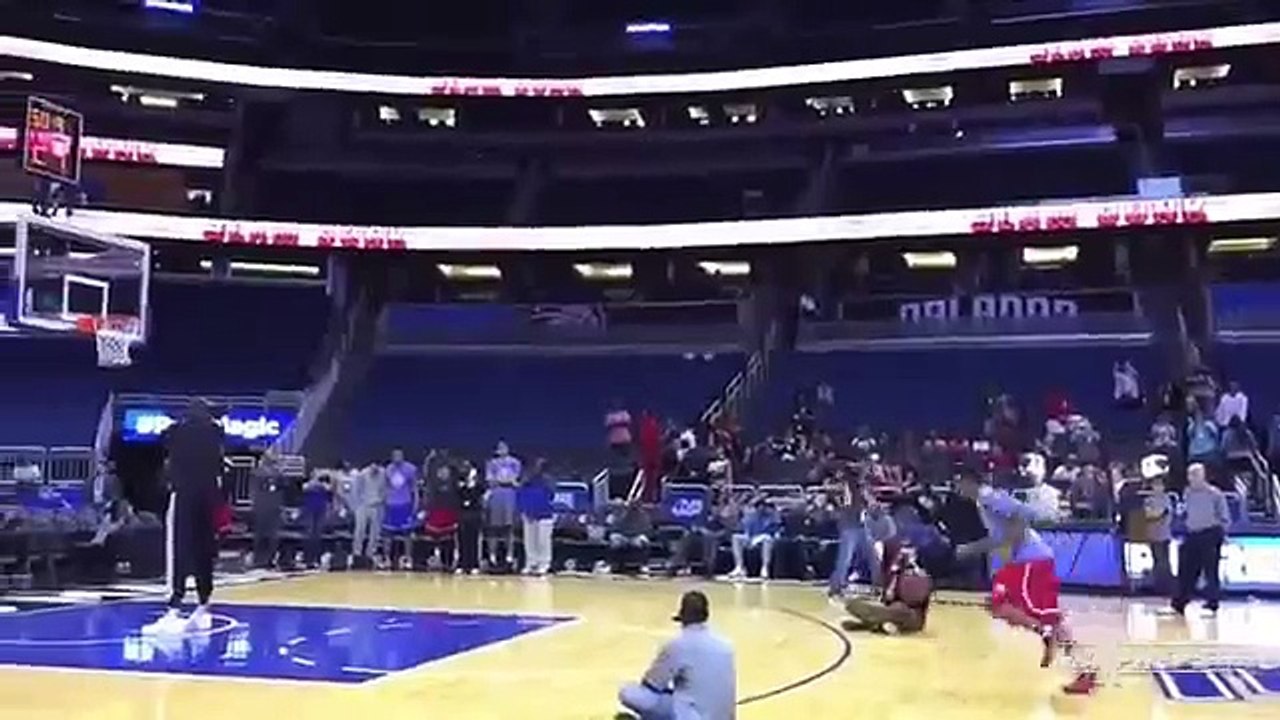 Corey Sanders dunks over 7 foot 6 Tacko Fall