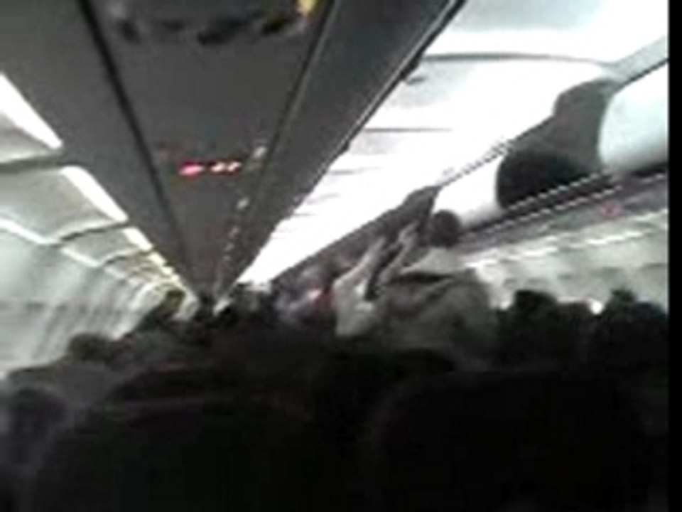 Dans l'avion