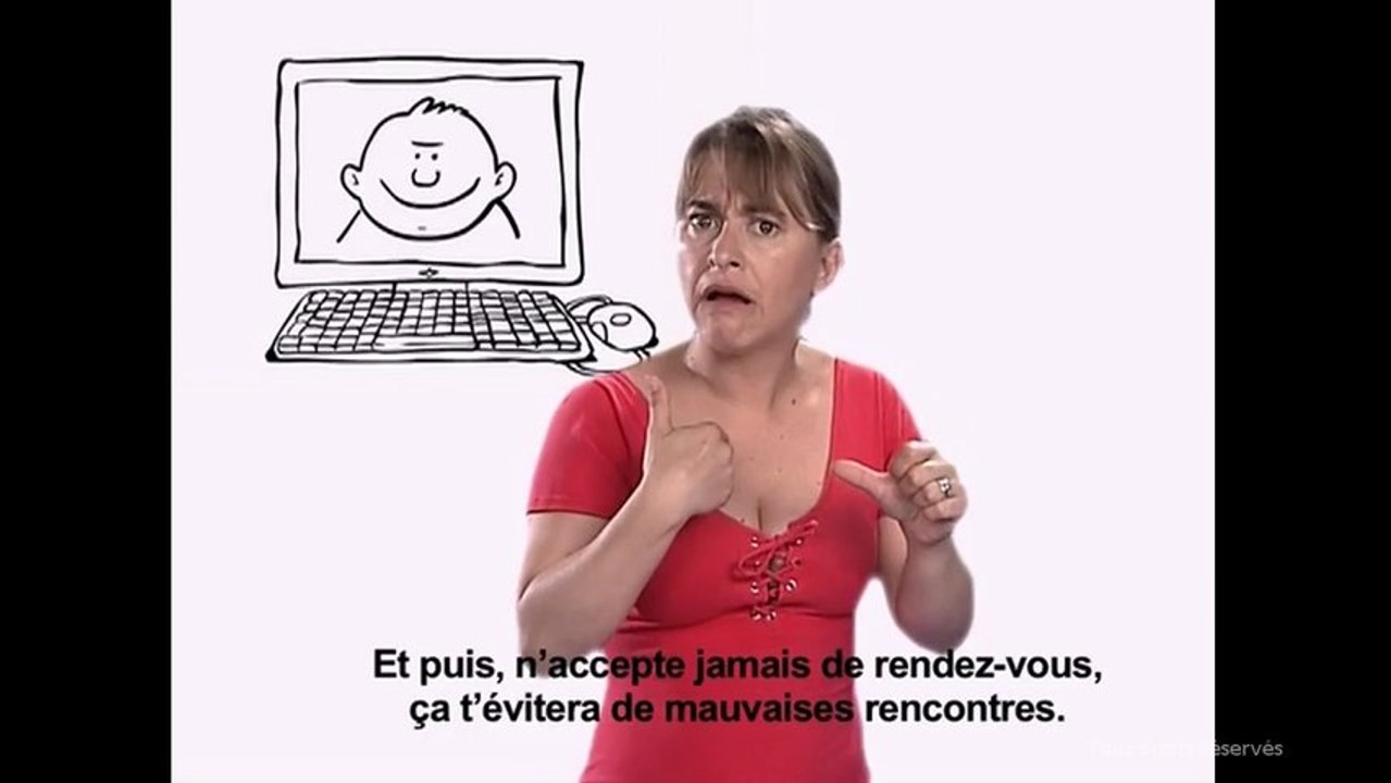 Fais gaffe : c\'est quoi les dangers d\'internet ? LSF