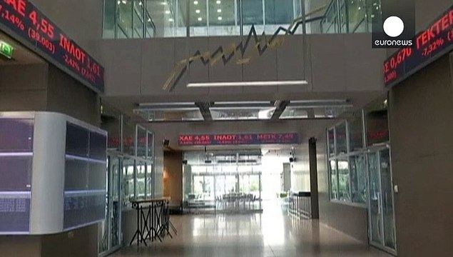 La bolsa de Atenas llega a ceder un 7% y contagia al resto de parqués europeos y el mercado de la deuda